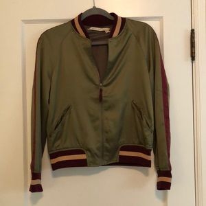Chelsea and Olive Bomber Jacket